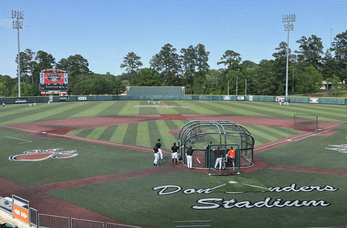 Trip No. 7:

Back on the road with baseball.

Welcome to Don Sanders Stadium in Huntsville.

Lamar takes on Sam Houston State for a midweek game.