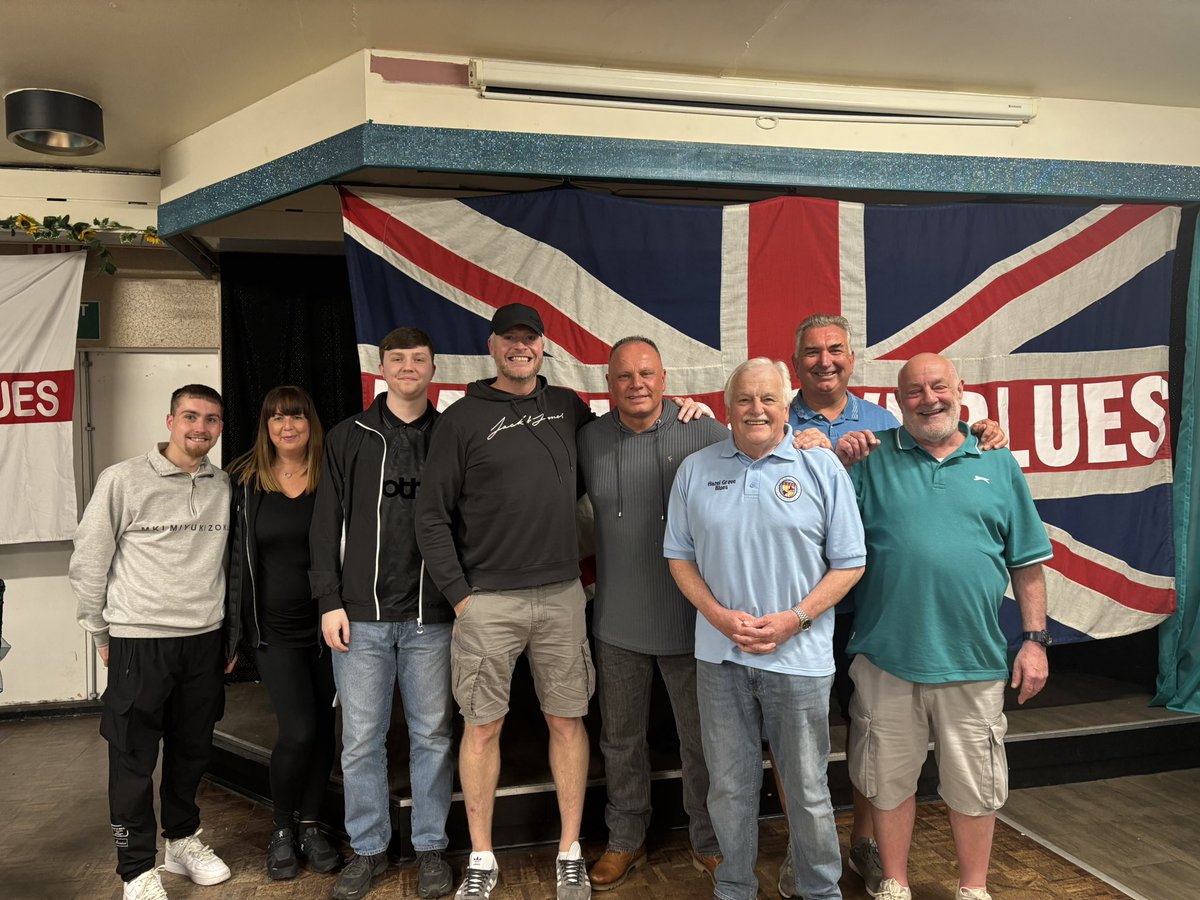 Thanks to the hazel grove committee for the invite tonight for the supporters branch meeting, great turn out .
