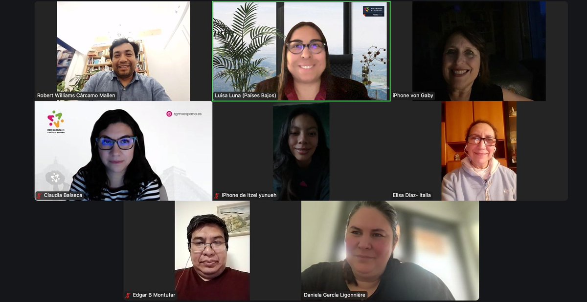 👨🏽‍💻Esta noche en la reunión mensual de directivos de la #RedGlobalMx #Europa se discutieron los temas de interés común para nuestra región👩🏻‍💻. #Ciencia #Género #Academia #Innovación #emprendimiento #transferencia #RGMX #México #Talentomx #industriascreativas #construyendopuentes