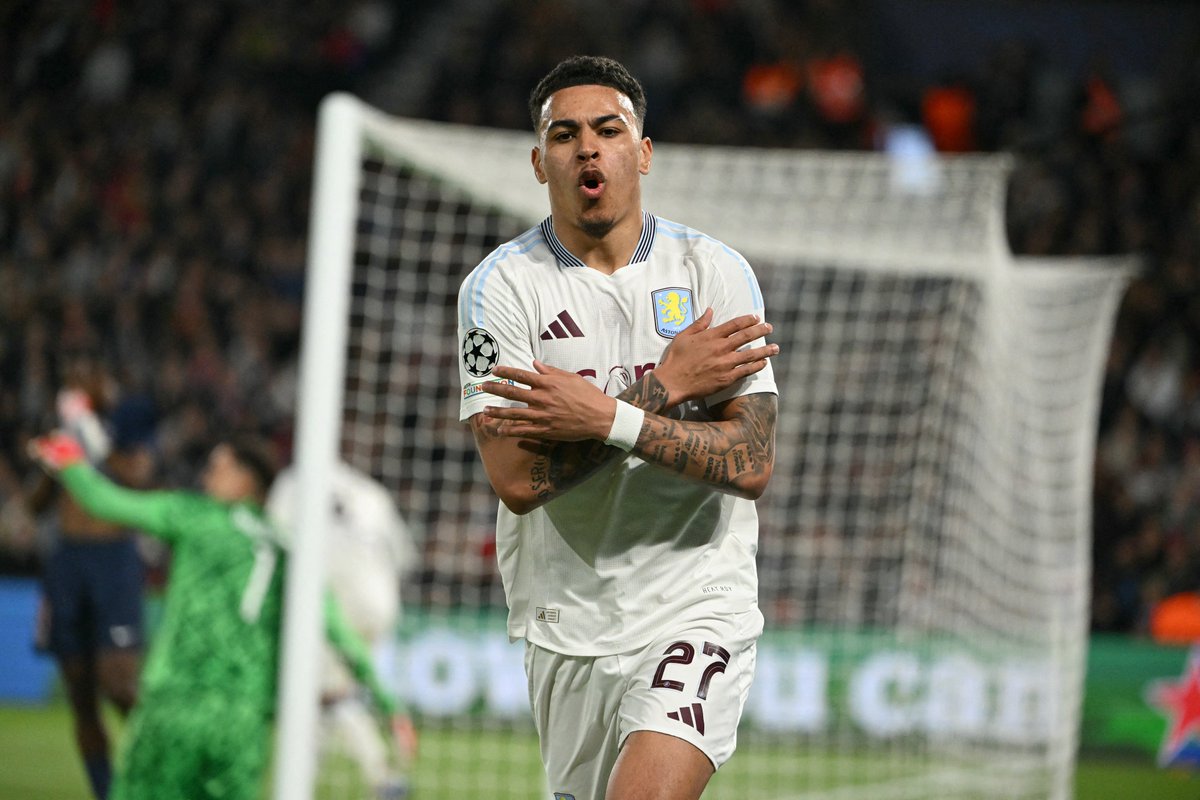 PLinUSA's tweet image. Aston Villa's maiden Champions League journey ends in the quarterfinals, but what a run it was 🫡