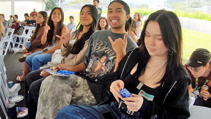 University of Hawaii System (@uhawaiinews) on Twitter photo Over 350 seniors from Windward schools enjoyed a free concert and explored college programs at <a href="/wcchawaii/">Windward Com College</a>'s Senior Bash, which promotes college readiness and offers first-year tuition through scholarships ➡️ bit.ly/4cCkbxZ Over 350 seniors from Windward schools enjoyed a free concert and explored college programs at <a href="/wcchawaii/">Windward Com College</a>'s Senior Bash, which promotes college readiness and offers first-year tuition through scholarships ➡️ bit.ly/4cCkbxZ