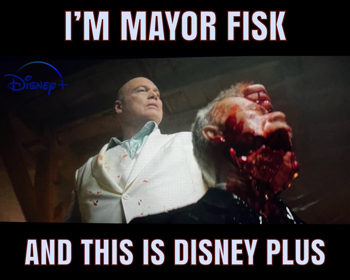 #DaredevilBornAgain <a href="/DisneyPlus/">Disney+</a> <a href="/vincentdonofrio/">Vincent D'Onofrio</a> 🤌