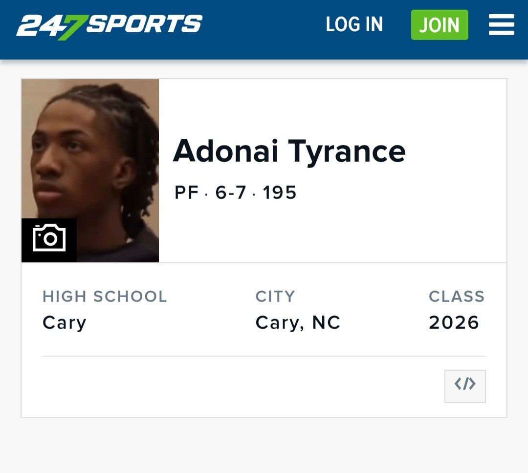247sports.com/player/adonai-… <a href="/AdonaiTyrance8/">Adonai Tyrance</a> #Grindtime