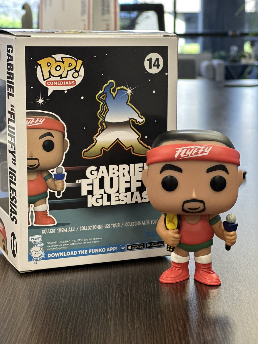 LVFunkoholics's tweet photo. Out of Box look @fluffyguy Wrestling Funko Pop.
๐ท Fluffy
#wrestling #Fluffy #gabrieliglesias #wrestlingfan #funkopops #funkogram #collectibles #collectible #Wrestlemania https://t.co/6cIgZo1HLX
