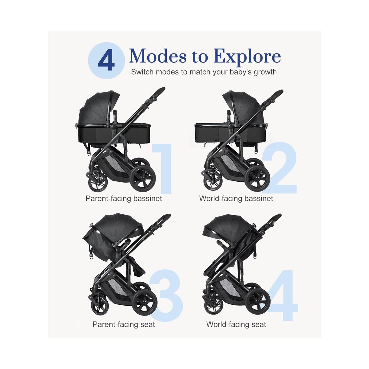 BabyDailyDeals's tweet image. Check out this awesome 2-in-1 stroller! 🤩
It's got a reversible seat so baby can face you OR the world!
This amazing deal won't last long, so grab yours now!
#LightningStrikes
Claim this deal: a.vanityou.com/DuH5Fn 📦