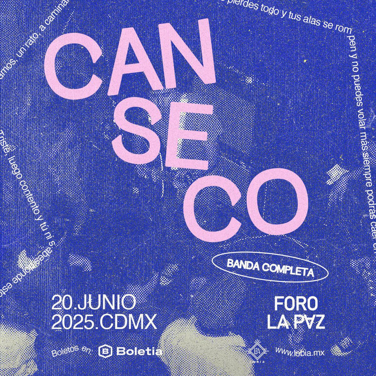 Tiqfun. (@tiqfun) on Twitter photo .<a href="/cansecotj/">Canseco</a> se presentará, después de 15 años, con alineación completa en #CDMX y #Monterrey. 
20 de junio - <a href="/foro_lapaz/">Foro La Paz</a> 
4 de julio - <a href="/NodrizaEstudio/">Nodriza Estudio</a> .<a href="/cansecotj/">Canseco</a> se presentará, después de 15 años, con alineación completa en #CDMX y #Monterrey. 
20 de junio - <a href="/foro_lapaz/">Foro La Paz</a> 
4 de julio - <a href="/NodrizaEstudio/">Nodriza Estudio</a>