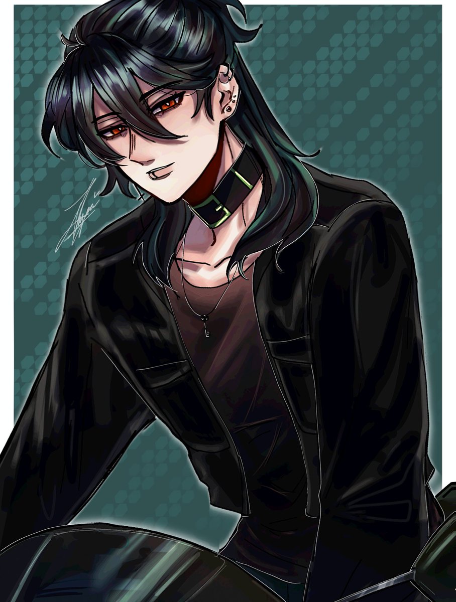 alyysahh's tweet photo. a fanart commission i did wowowo ty!
#solivan #sebastian #commissionart https://t.co/JnmFen3WXC