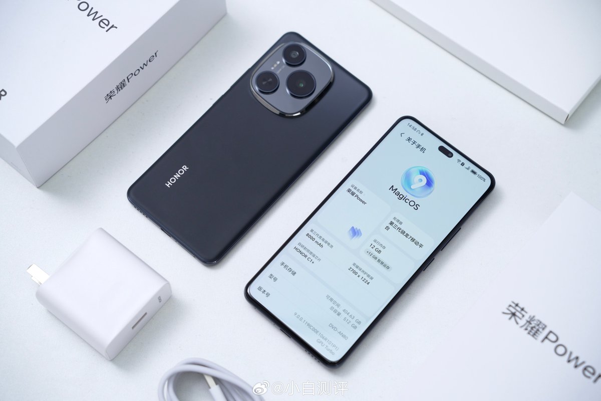 choqao's tweet photo. Honor Power:
🔴 6.78" 1.5K quad curved display
🔴 Snapdragon 7 Gen 3
🔴 8000mAh battery
🔴 Dual-band GPS
#HONOR #honorpower https://t.co/8Cxi1ebZry