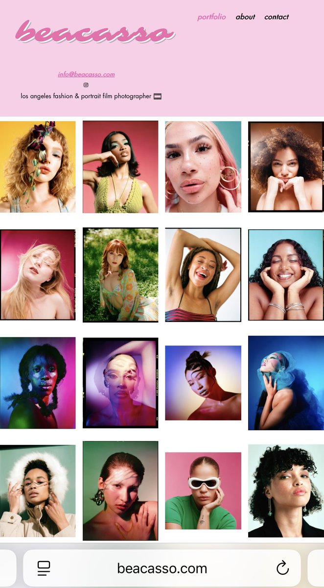 My website is so cute but it’s time to really showcase my work the best way possible