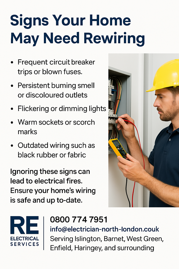 reelectrical's tweet image. RE Electrical Services provides full property rewires or an emergency electrician at your door within the hour—our qualified team is here to help. 

#Electricalrewire 
#Consumerunitreplacement 
#ElectricalrewiringinLondon 
#Fuseboxupgrade 
#CertifiedelectriciansinLondon