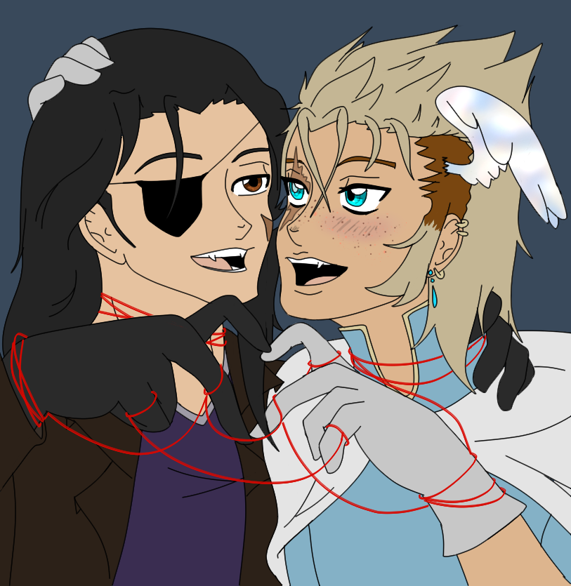 Together forever through thick and thin. A birthday present for my friend Vik of the boys <3
#xigdem #kingdomhearts #khart