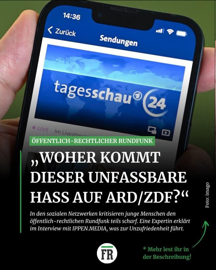 Woher kommt dieser unfassbare Hass auf ARD/ZDF?

🤣🤣🤣

A-nti
R-epublikanische
D-eutschlandhasser

Z-ionistische
D-epopulations
F-lachwixxer
