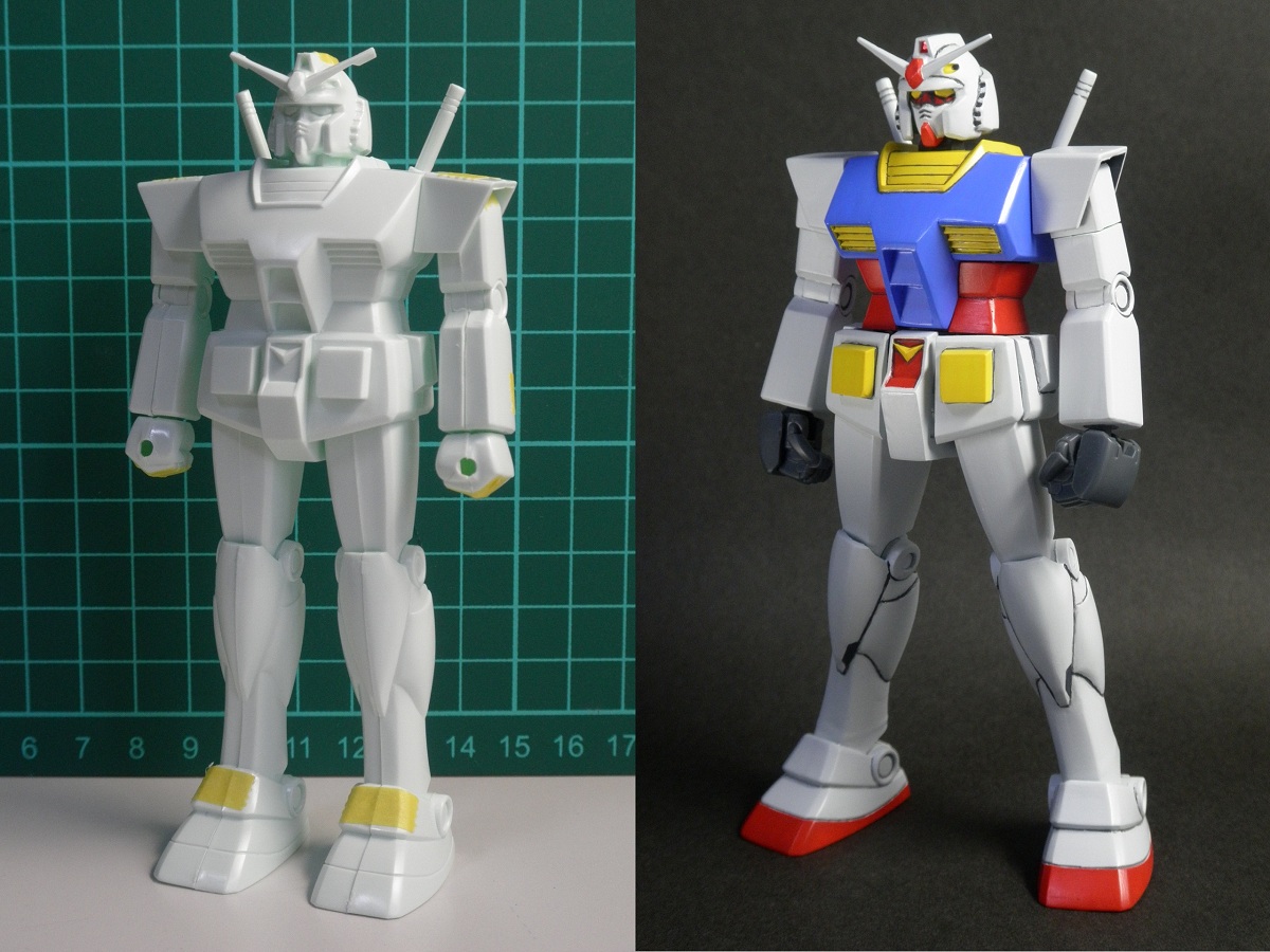 zeriberyuko's tweet image. 夫一人、子一人の主婦。製作記付けながらコツコツプラモ製作してます。筆塗り塗装仕上げ。旧キット改修にドハマリ、楽しい＾＾
#4月になったのでフォロワーさんに自己紹介しようぜ
#ガンプラ #gunpla