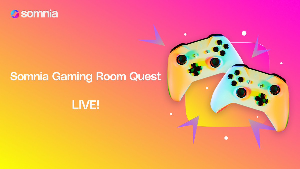 Our new “Gaming Room” quests are live and ready for you to explore. 🎮✨

quest.somnia.network/campaigns/15

These quests take you on an awesome journey through some cool new projects building on Somnia. 

Meet <a href="/goplaylag/">PlayLAG</a>, a Fantasy RPG Dungeon Crawler. Check out some upcoming awesome