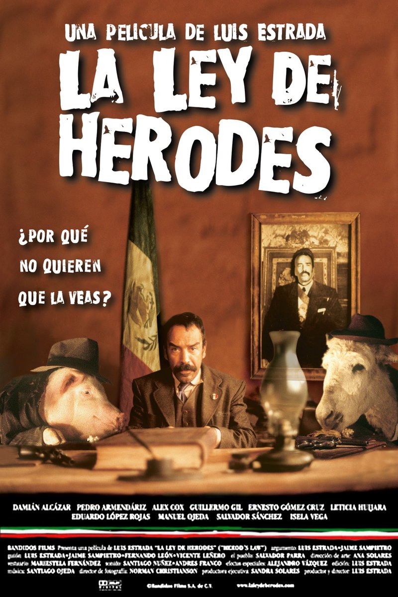 pvierac's tweet photo. @cinefiliacult La ley de Herodes de Luis Estrada, súper recomendada. https://t.co/cYqNtMhNVU
