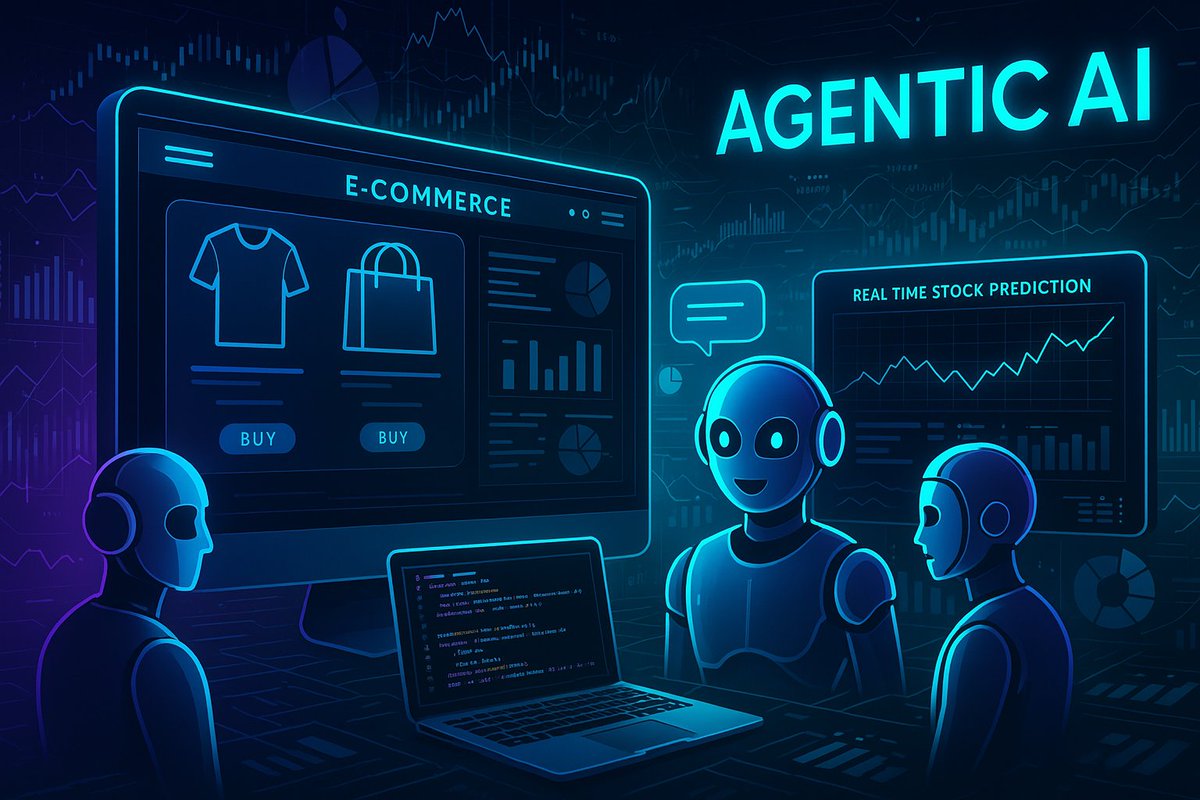 Chiragp1605's tweet image. Just dropped AI-MART 🛒✨
A smart e-commerce system using multi-agent AI for personalized recommendations of products!

Check it out: github.com/ChiragPatankar…
Video URL: drive.google.com/uc?export=down…

#AI #RecommenderSystem #BuildInPublic