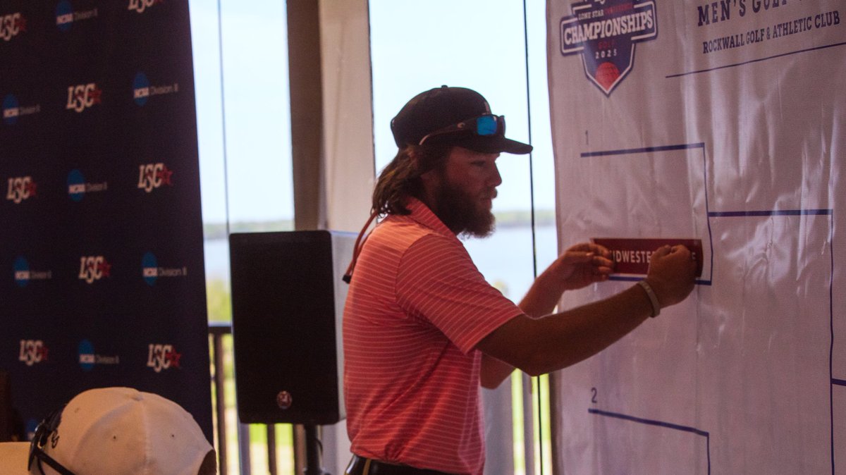 1️⃣ <a href="/OCEagles/">OC Eagles</a>, 2️⃣ <a href="/StMarysRattlers/">St. Mary's Rattlers</a>, 3️⃣ <a href="/DBUAthletics/">DBU Athletics</a> &amp; 4️⃣ <a href="/MSUMustangs/">MSU Mustangs</a> advance to Medal Match Play. ➡️⛳️🏆

Tee Times/Pairings: bit.ly/3RPPDiw

#LSCgolf #D2mgolf