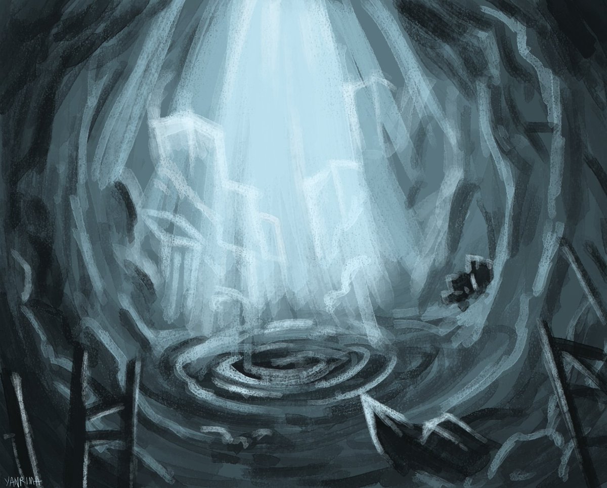 Concept art of one of my original works, it is post-apocalyptic in nature (also takes place in the same setting that Elinor and Morgaine were in, enjoy!) #art #originalartwork