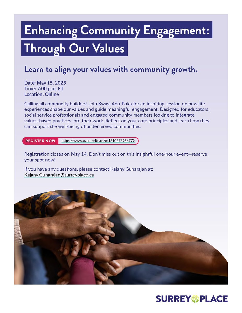Edwin S.H. Leong Centre for Healthy Children (@leongcentre) on Twitter photo 💻Join <a href="/SurreyPlaceON/">Surrey Place</a> on May 15 at 7:00pm (ET) for its next webinar focused on the importance of #engagement in driving meaningful research. Register here: eventbrite.ca/e/enhancing-co… 💻Join <a href="/SurreyPlaceON/">Surrey Place</a> on May 15 at 7:00pm (ET) for its next webinar focused on the importance of #engagement in driving meaningful research. Register here: eventbrite.ca/e/enhancing-co…