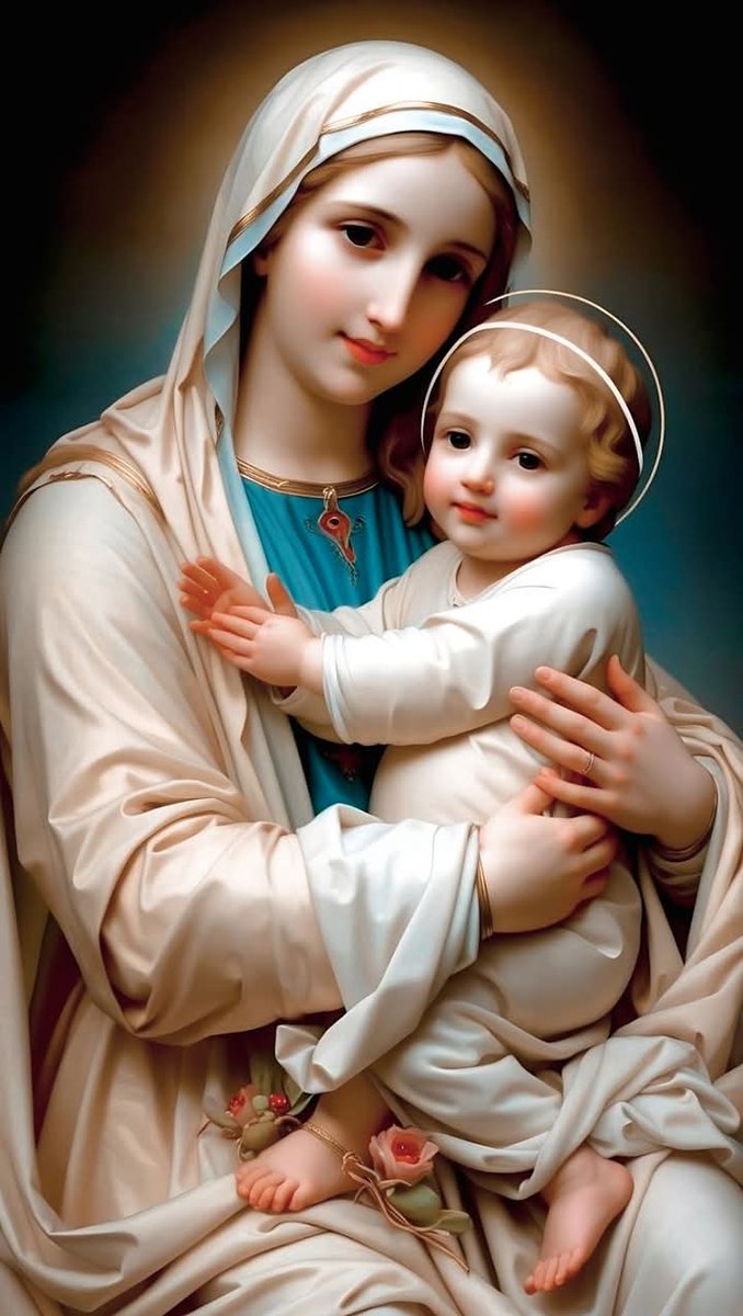 AlesandroJR's tweet image. Salamu Maria umejaa neema. Bwana yu nawe. Umebarikiwa kuliko wanawake wote. Naye Yesu mzao wa tumbo lako amebarikiwa.

Maria Mtakatifu, Mama wa Mungu. Utuombee sisi wakosefu. Sasa, na saa ya kufa kwetu, Amina🙏