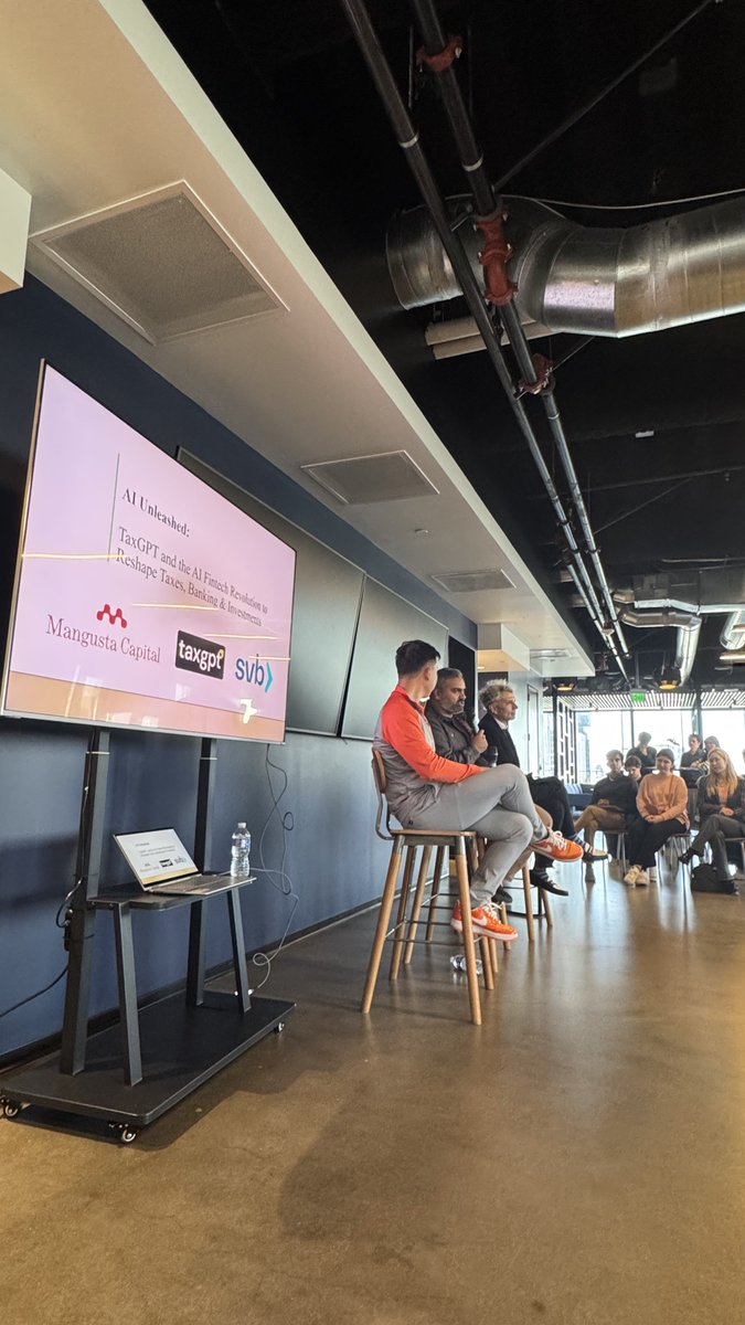Tax day with the future of Tax days. Awesome event by Isa/Kash 🚀

<a href="/IsaMacedaAli/">Isa Ali</a> <a href="/ChKashifAli/">Kash from TaxGPT.com (YC S24)</a> <a href="/AskTaxGPT/">TaxGPT</a>