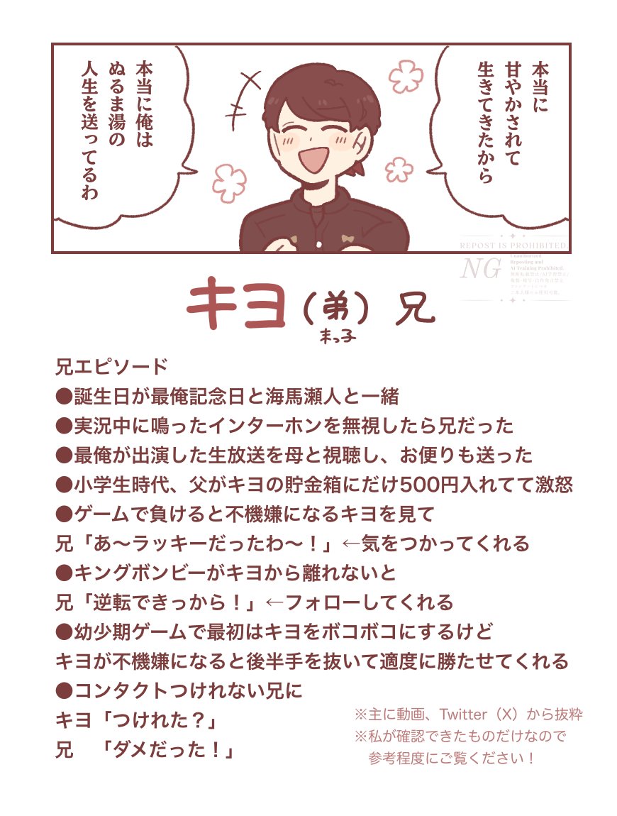 mknsior's tweet photo. さおれの兄弟姉妹話本当好きだ https://t.co/TdNrllZVq5