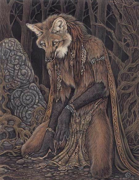 StephenGeoRae's tweet photo. The Wulver is only found in Shetland and unlike the werewolves of folklore, it was never human. Wulver is not aggressive if left to its own devices, and is often seen fishing.

#folklore #werewolves #shetland 
🖼 Dark Natasha https://t.co/5QQJ7JJglg