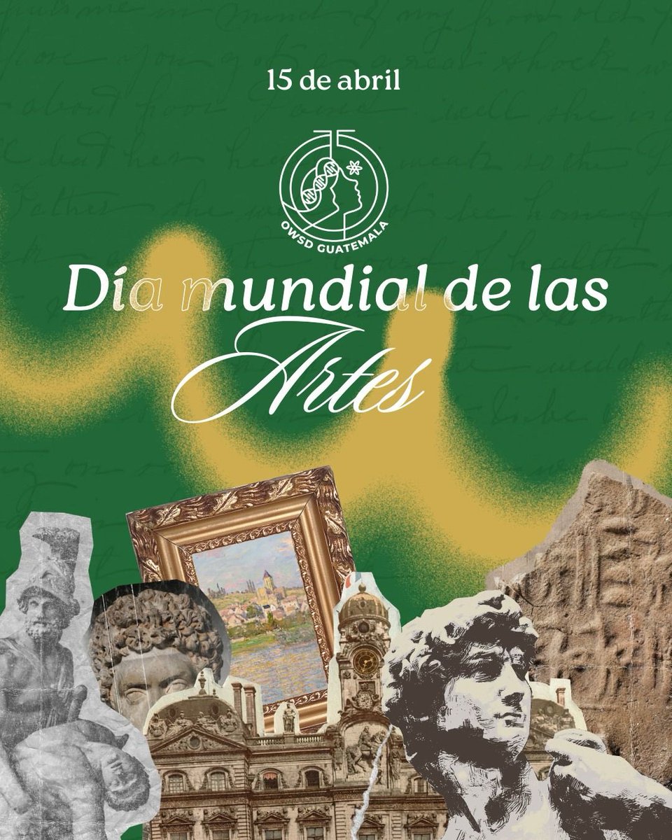 El arte transforma, conecta y cura.
Hoy celebramos su poder de expresión en todas sus formas.
¡Feliz Día Mundial del Arte!

#DíaMundialDelArte #ArteEsVida #15deAbril