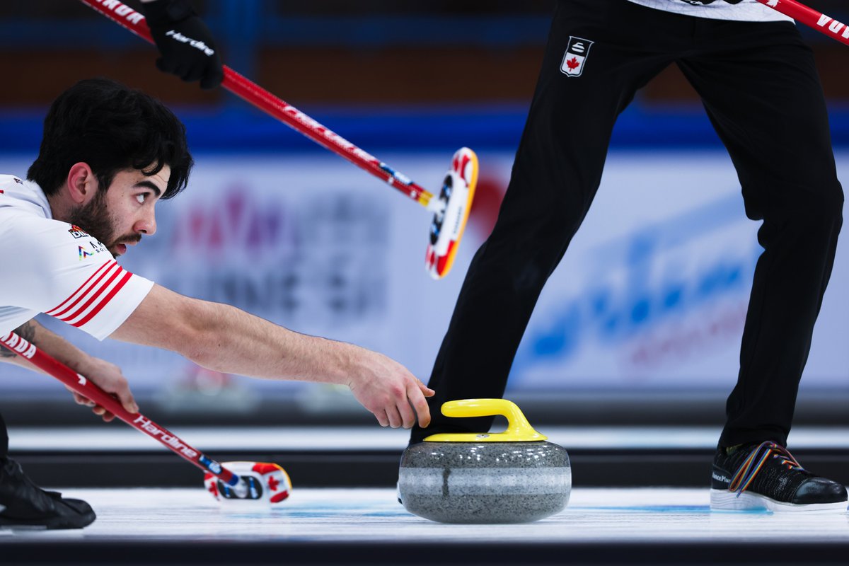 Curling Canada (@curlingcanada) on Twitter photo Canada's Team Kenan Wipf (Ky Macaulay, Keenan Michael, and Max Cinnamon) is in fifth place in the men's competition at the 2025 World Junior Curling Championships.
Read the latest here β‘ curling.ca/blog/2025/04/1β¦
πΈ: <a href="/worldcurling/">World Curling</a> Canada's Team Kenan Wipf (Ky Macaulay, Keenan Michael, and Max Cinnamon) is in fifth place in the men's competition at the 2025 World Junior Curling Championships.
Read the latest here β‘ curling.ca/blog/2025/04/1β¦
πΈ: <a href="/worldcurling/">World Curling</a>