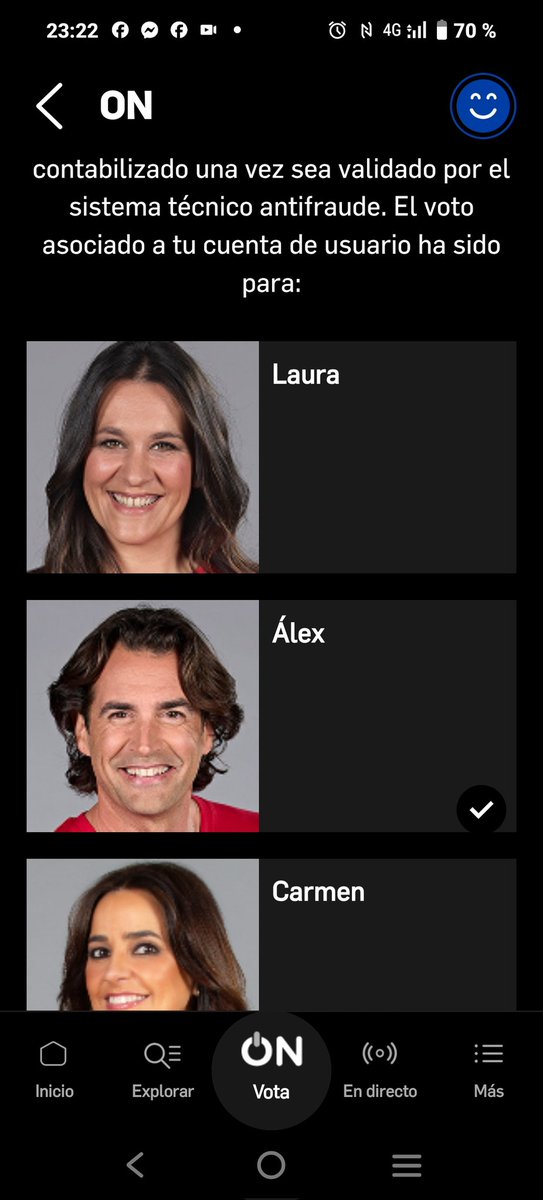 pili4366's tweet image. De los tres nominados, salvo a Alex!! Carmen y Laura que se vayan a hacer el teatro a sus casas, no me interesan nada. #TierraDeNadie6