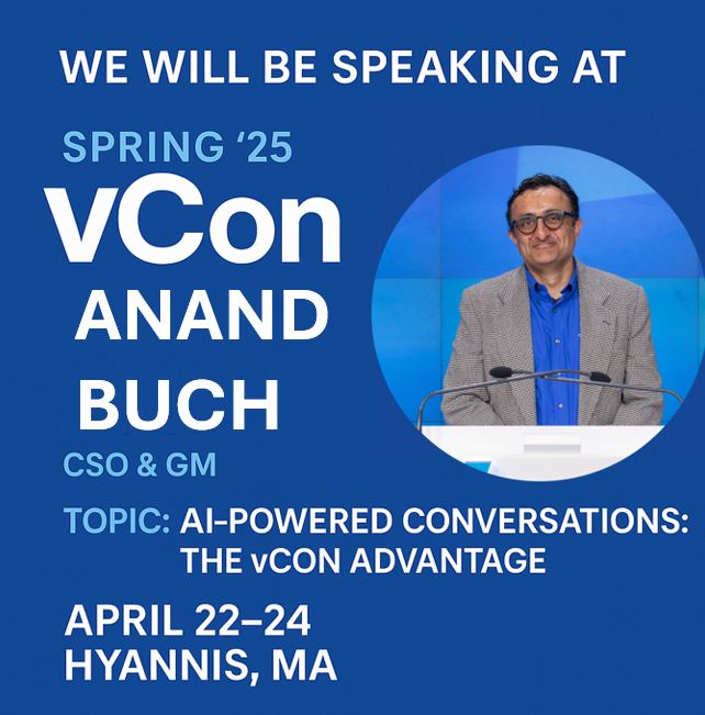 netsapiens's tweet photo. Join Crexendo CSO & GM, Anand Buch at Spring '25 vCon as he explores how cloud communications are evolving with AI.
📍 10:25 AM | April 23 | Hyannis, MA
https://t.co/nTnWBTxoLM
#vCon #AIinComms #CloudCommunications #Spring25vCon #AI #UCaaS #Crexendo #PoweredByNetSapiens https://t.co/51oafVicDI