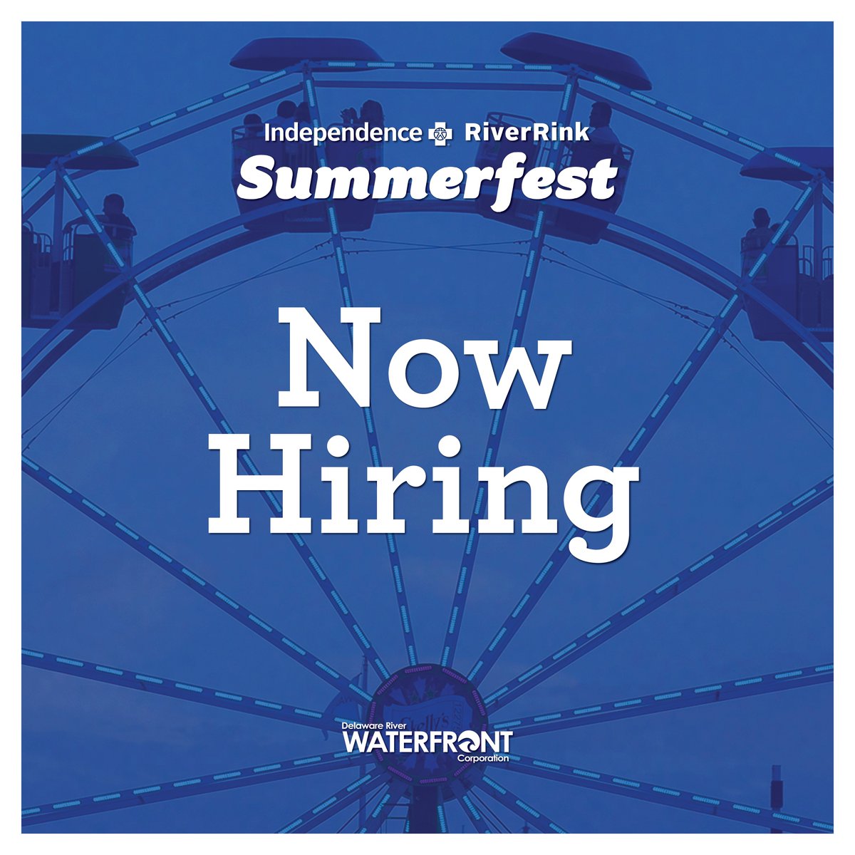 NOW HIRING: Looking for summer job? Take a few minutes out of your day to apply for a job at #RiverRink Summerfest. We’re looking to fill multiple positions during the 2025 Season. Learn more at RiverRink.com.

#MyPhillyWaterfront #RiverRink #phillyjobs #phillystudents