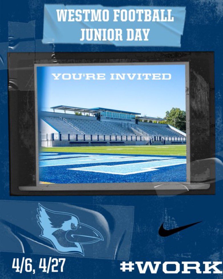 Jeremy Ingrum (@jaymo10_) on Twitter photo Blessed to Receive a Spring Day invite and camp invite from West Minister College! Cant wait to compete and show what I can do!!@CoachChambersJR <a href="/coachdgreen_/">Coach Darrell Green</a> <a href="/jtownfball314/">Jennings High Warrior Football</a> <a href="/WESTMOFB/">Westminster College Football</a> Blessed to Receive a Spring Day invite and camp invite from West Minister College! Cant wait to compete and show what I can do!!@CoachChambersJR <a href="/coachdgreen_/">Coach Darrell Green</a> <a href="/jtownfball314/">Jennings High Warrior Football</a> <a href="/WESTMOFB/">Westminster College Football</a>