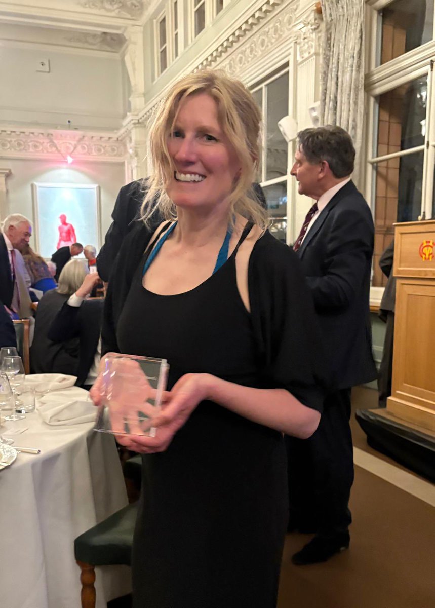 Many congratulations to <a href="/tjaldred/">tanya aldred</a> for winning the #stephenfay award for cricket writing at the <a href="/CricketSociety/">The Cricket Society</a> / <a href="/MCCOfficial/">Marylebone Cricket Club</a> Book of the Year Award. She has been writing about cricket for 30 years &amp; has built up a deserved reputation as one of the best chroniclers of the game.