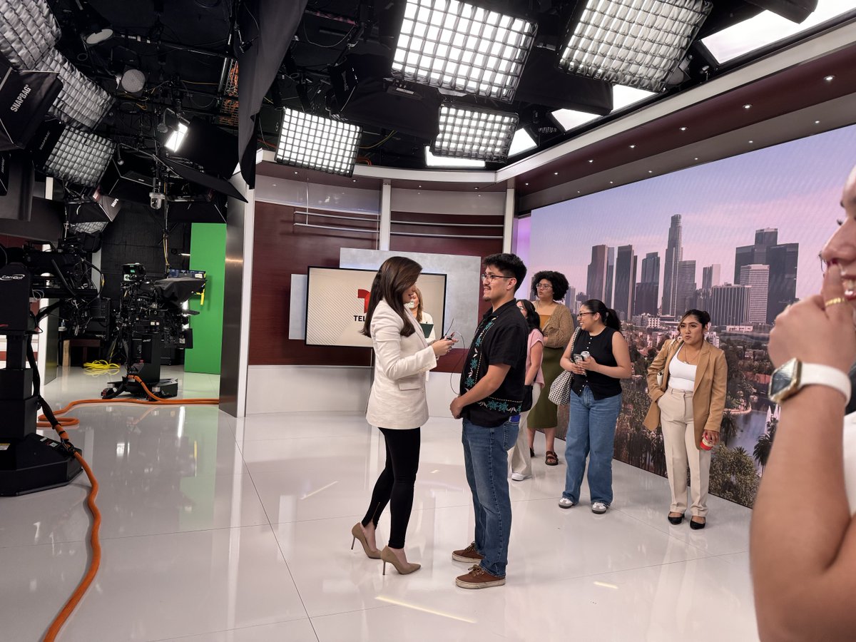 UCLA Latino Policy & Politics Institute (@uclalatino) on Twitter photo This past Friday, LPPI fellows had the opportunity to tour Telemundo 52 (<a href="/telemundo52/">TELEMUNDO 52</a>) station in Los Angeles, where they gained insights on how local news is curated to capture the stories of Latinos in California! This past Friday, LPPI fellows had the opportunity to tour Telemundo 52 (<a href="/telemundo52/">TELEMUNDO 52</a>) station in Los Angeles, where they gained insights on how local news is curated to capture the stories of Latinos in California!