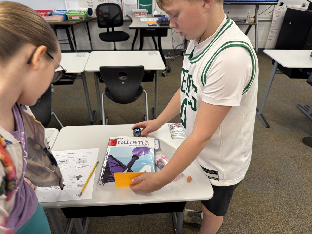 Kyle Kline (@mrkline_edtech) on Twitter photo Students in Mrs. McCloskey’s math classes used the new <a href="/Ozobot/">Ozobot</a> Ari to help find measurements in order to calculate area and perimeter of shapes! What a fun way to review! #TLtribe <a href="/twinlakesschool/">Twin Lakes Schools</a> <a href="/OzobotNathan/">Nathan Hack</a> Students in Mrs. McCloskey’s math classes used the new <a href="/Ozobot/">Ozobot</a> Ari to help find measurements in order to calculate area and perimeter of shapes! What a fun way to review! #TLtribe <a href="/twinlakesschool/">Twin Lakes Schools</a> <a href="/OzobotNathan/">Nathan Hack</a>