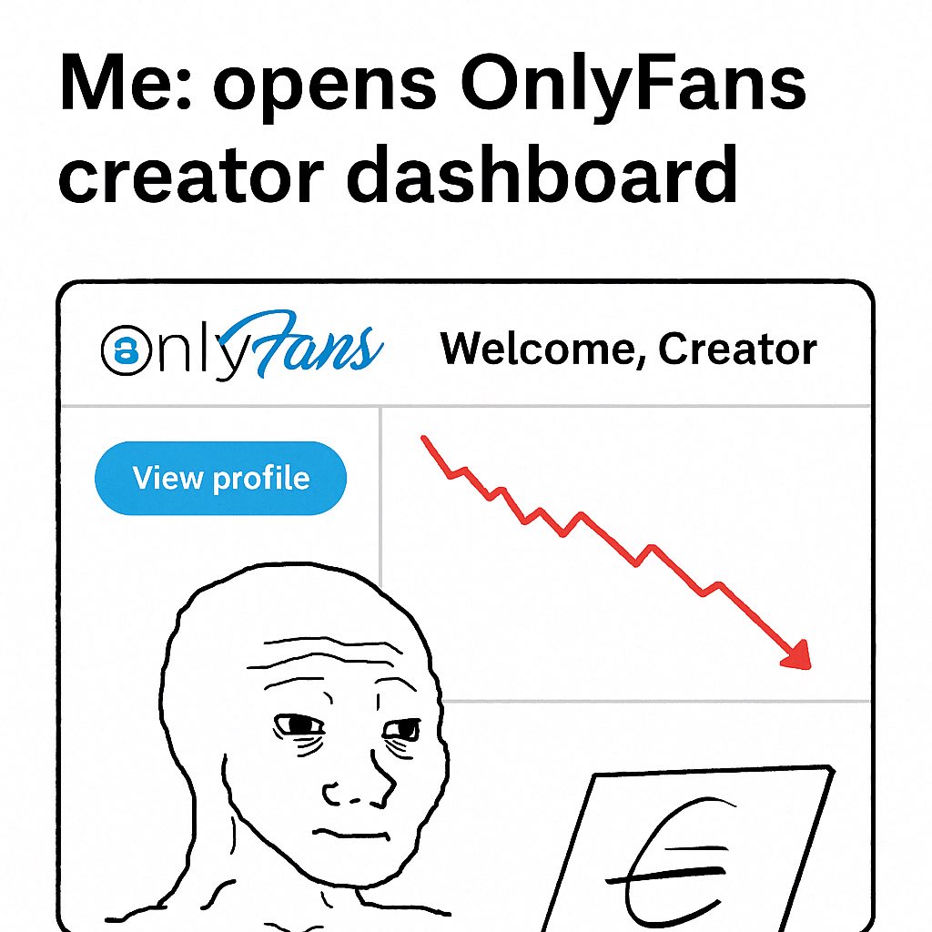 ButeredCoin's tweet photo. “ETH to $10k soon”
Me: opens OnlyFans creator dashboard
#CryptoTwitter #BUTERED #COPE https://t.co/00JMz0Gtg2