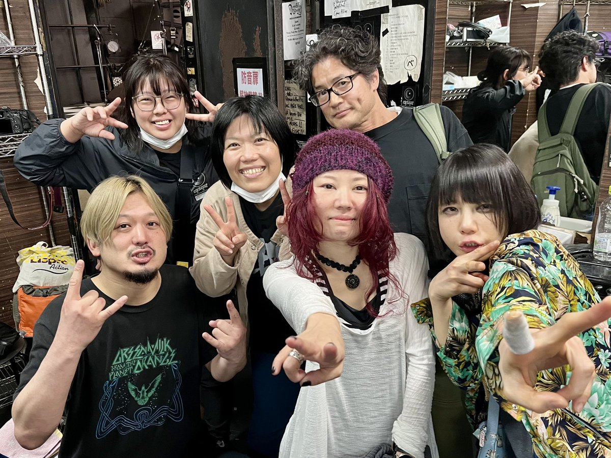 おはよ！ 昨晩、渋谷サイクロンにご来場いただきました皆様