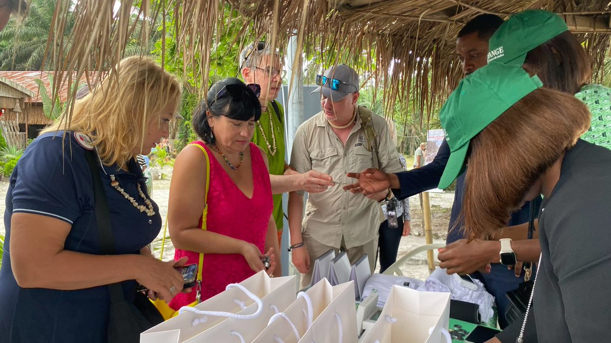 El sector turístico de Guinea Ecuatorial está de enhorabuena por la llegada del crucero SH Diana a las tierras de Corisco.  Un  impulso firme al turismo internacional en Guinea Ecuatorial.

<a href="/guineaturismo/">Guinea Turismo</a> <a href="/guiviajes/">GUIVIAJES</a> 
 #cruceroshdiana #Turisteando #corisco #guineaturismo