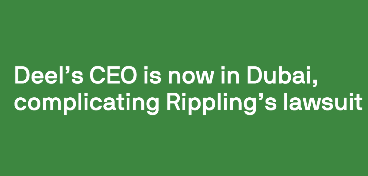 nanduanilal's tweet image. deel ceo going to incredible lengths to dogfood his product