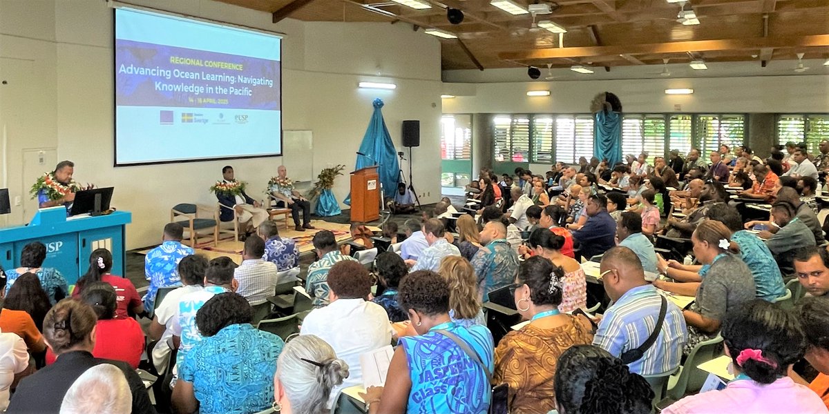 The EU is committed to promoting sustainable management &amp; sound ocean governance in the Pacific. 

We are pleased to support a regional conference in Suva this week on Ocean education, training and research in the Pacific through the EU &amp; Govt. of Sweden funded PEUMP Programme.
