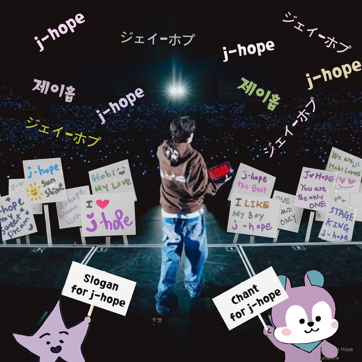 Hobi_s_sunshine's tweet photo. #제이홉 #jhope #HOPE_ON_THE_STAGE_TOUR #HOS_TOUR_JAPAN #jhope #jhope_TOUR
It's a concert as a solo artist, j-hope. 
Please give him your full support. 🙏🙏🙏 https://t.co/Gh1UJ2MrKc