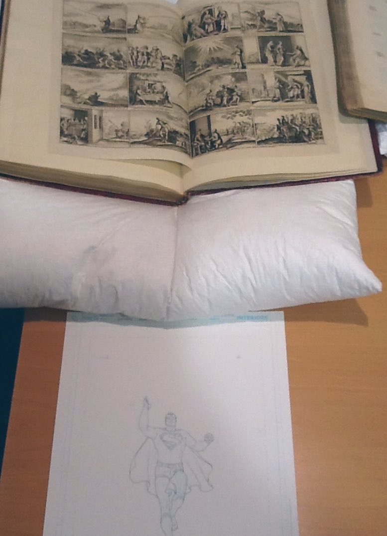 <a href="/NickPitarra/">PITARRA</a> Amazing. I was fortunate enough to get to work with this page for an exhibition many years ago. Here it is being handled with white gloves (off camera)