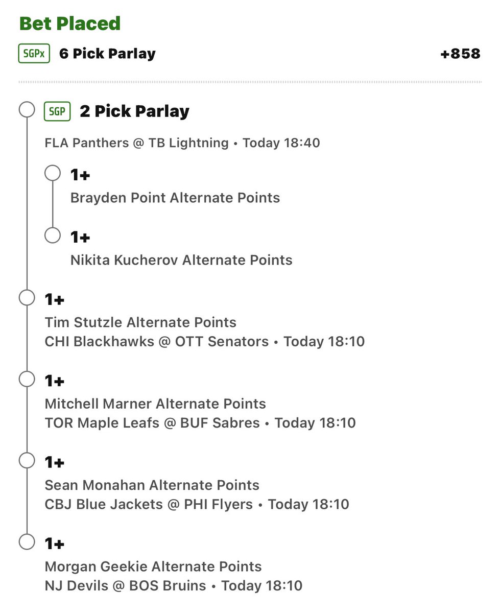 Something small to get the night started 🏒 🥶