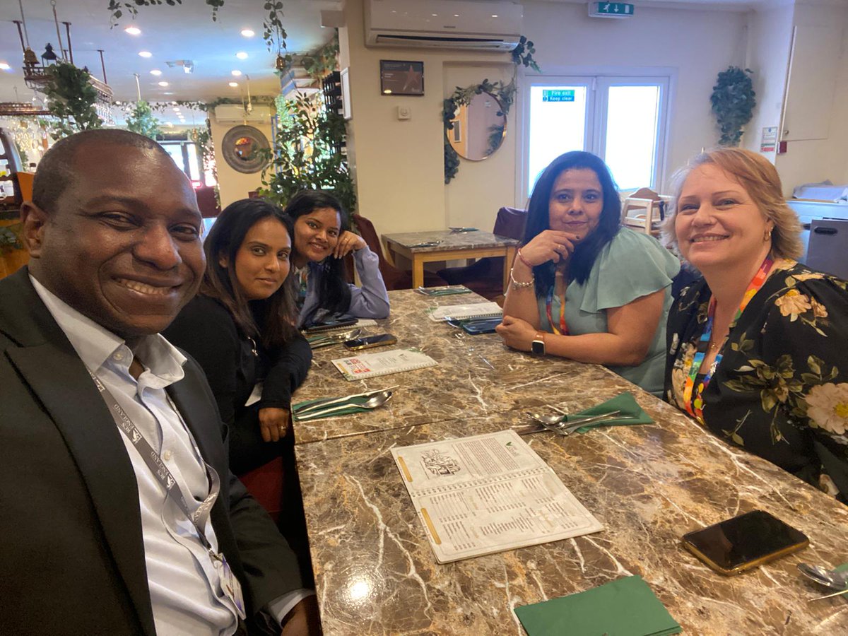 Dr Oladejo Olaleye PhD, FRCS, MPH, MBBS (Ibadan) (@dejolaleye) on Twitter photo I am most honored to have been appointed following interview as the Thyroid Cancer Multidisciplinary Team Lead for University Hospitals of Leicester NHS Trust <a href="/Leic_hospital/">Leicester's Hospitals</a>.
We are one great team and work collaboratively in ensuring patient care is at the heart of all we do. I am most honored to have been appointed following interview as the Thyroid Cancer Multidisciplinary Team Lead for University Hospitals of Leicester NHS Trust <a href="/Leic_hospital/">Leicester's Hospitals</a>.
We are one great team and work collaboratively in ensuring patient care is at the heart of all we do.