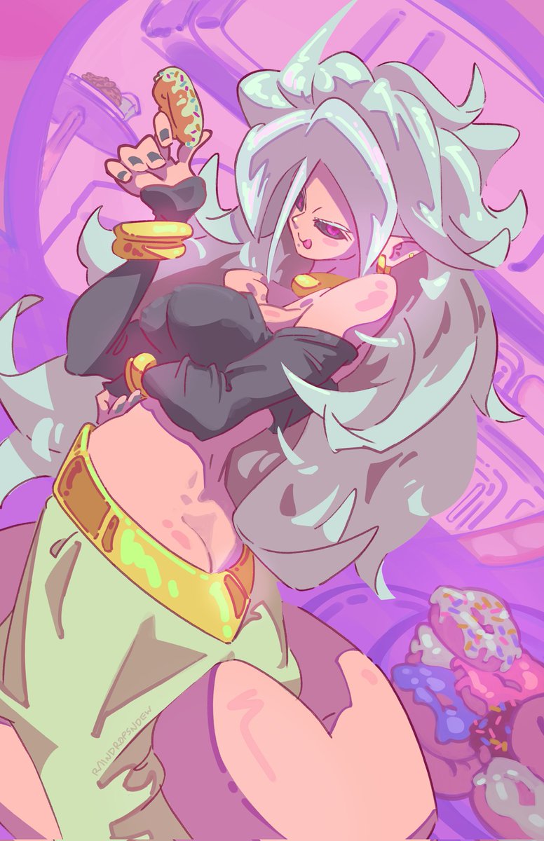 Raindropsndew's tweet photo. You look tasty~ #Android_21 #DBFz  #dragonballfanart https://t.co/DAWFkq1OjP