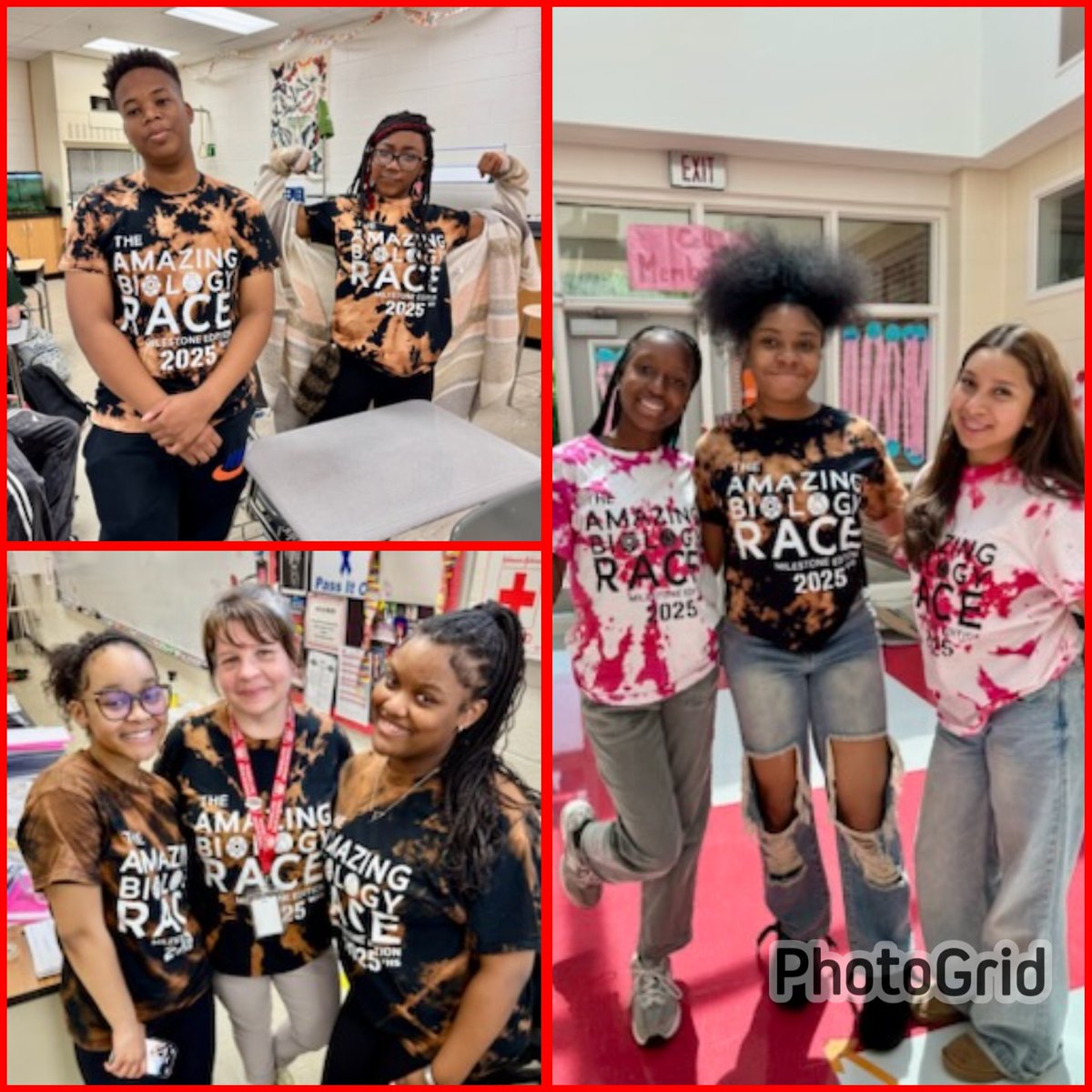 MrsDaMeka's tweet image. The Biology Team kicked off Milestone Prep with "The Amazing Race" around the school! 🧬🏃🏽‍♀️🏃🏽‍♂️ Learning, laughing, and leveling up for the test — Day One done right! #MilestonesReady #FunWithAPurpose @WHS_HCS @purvisjackson02