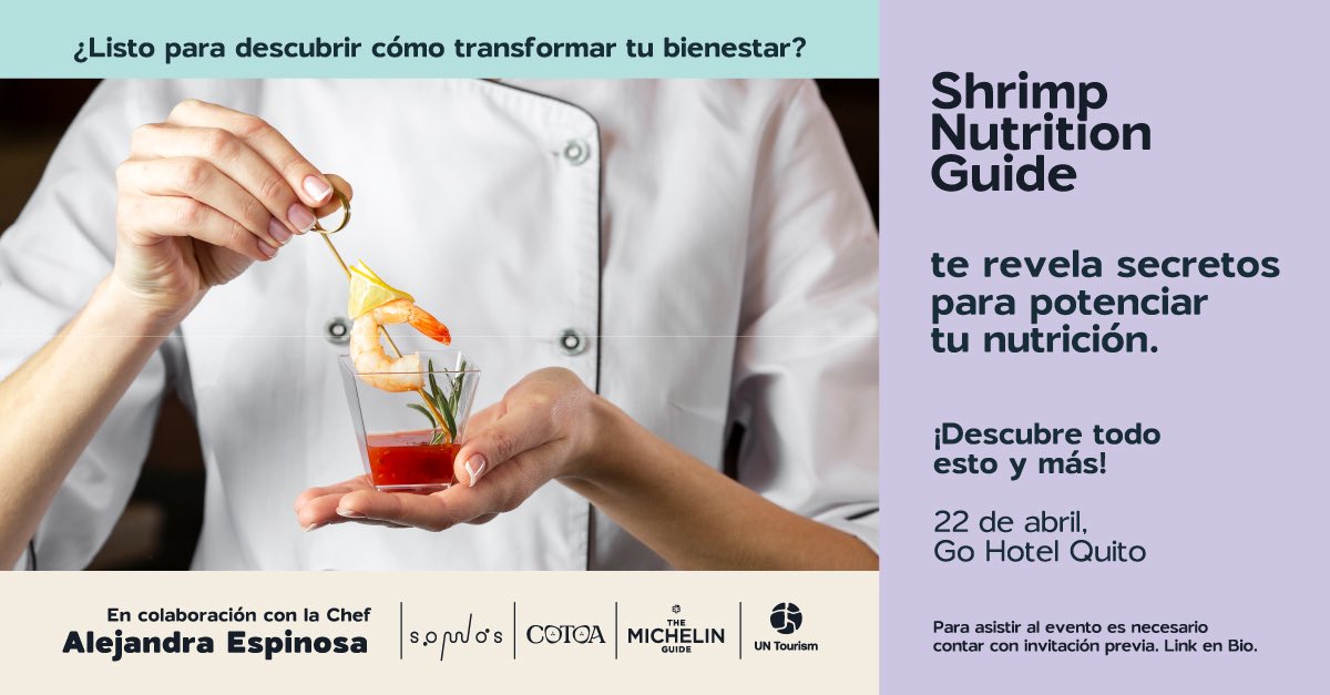 ¡Potencia tu nutrición con lo mejor del mar! 🍤
Descubre el ingrediente estrella lleno de proteína este 22 de abril en Go Hotel Quito.
¿Listo para el cambio?
Regístrate aquí: beacons.ai/elmejorcamaron…
#NutriciónEnCadaBocado #ListoEn3Minutos #SaboreaLaVerdad #ElMejorCamarónDelMundo