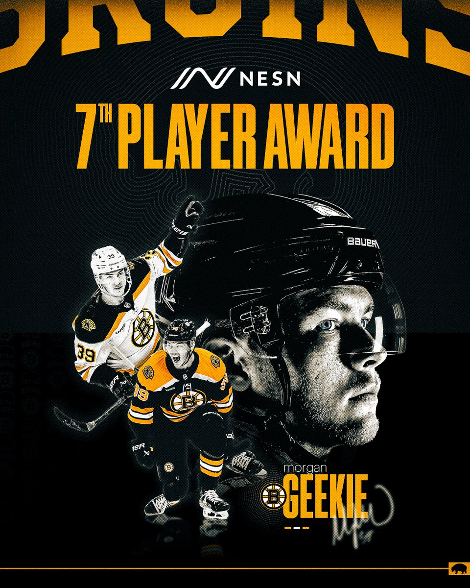 NHLBruins's tweet image. The 7th Player goes to Geeks.

Congratulations, @gmoneyslic!

#NHLBruins | @NESN