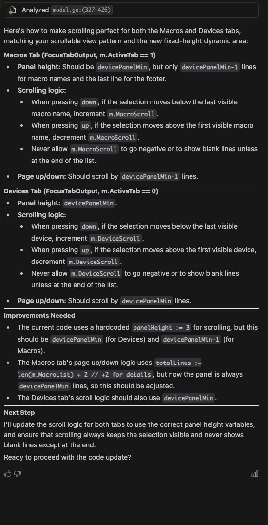 sullrich's tweet image. Using Windsurf and GPT 4.1 in &quot;Mr. Wizard&quot; mode is wild.  Its very verbose.